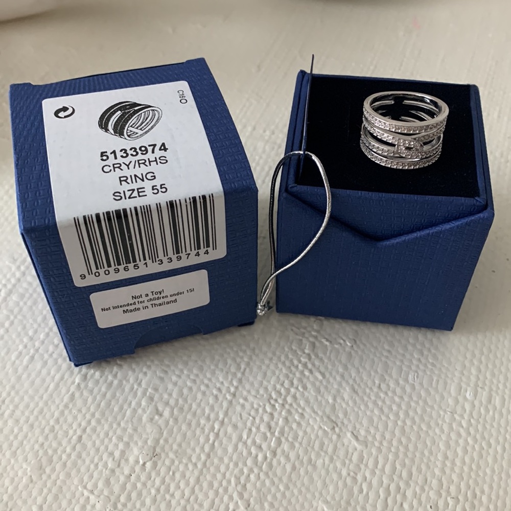Swarovski crystal ring